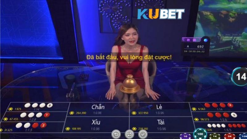 Xóc đĩa online tại KUBET