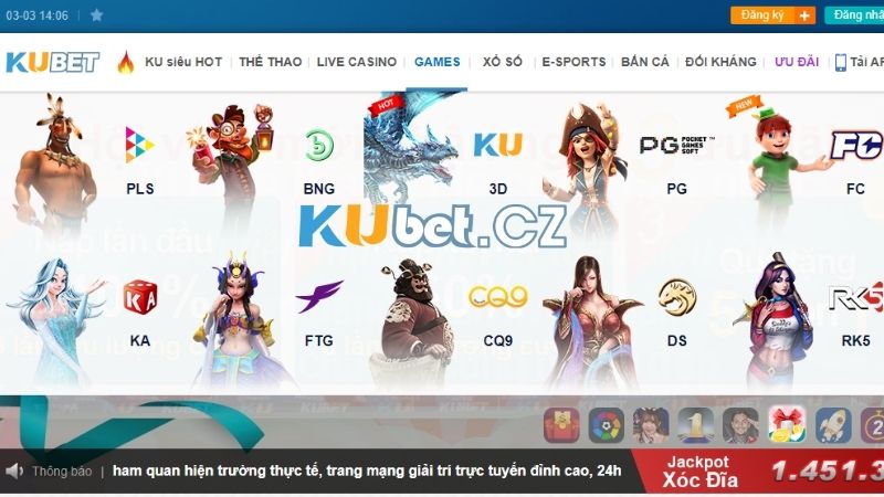 Chọn game nổ hũ tại trang web uy tín nhất châu Á